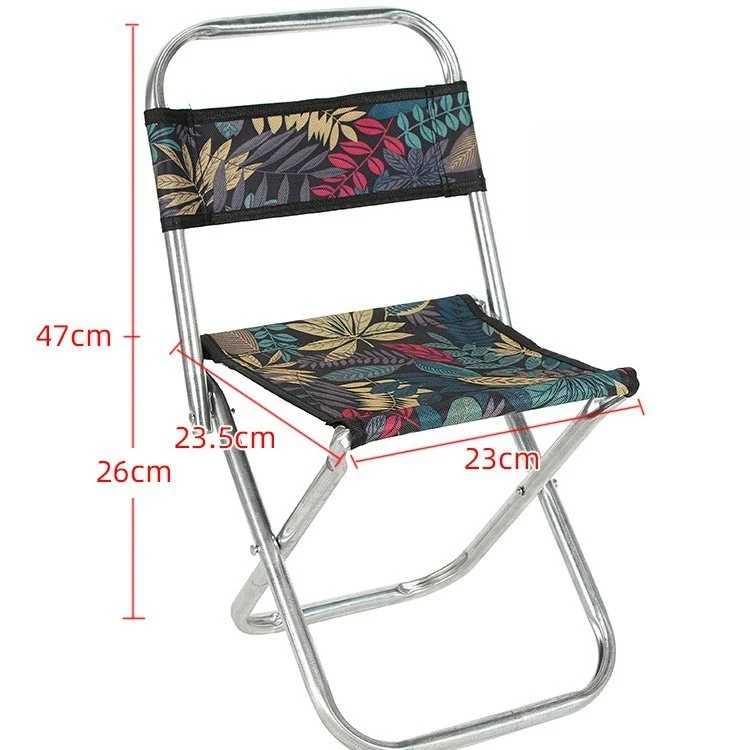 Sgabello da pesca pieghevole da esterno Mazza