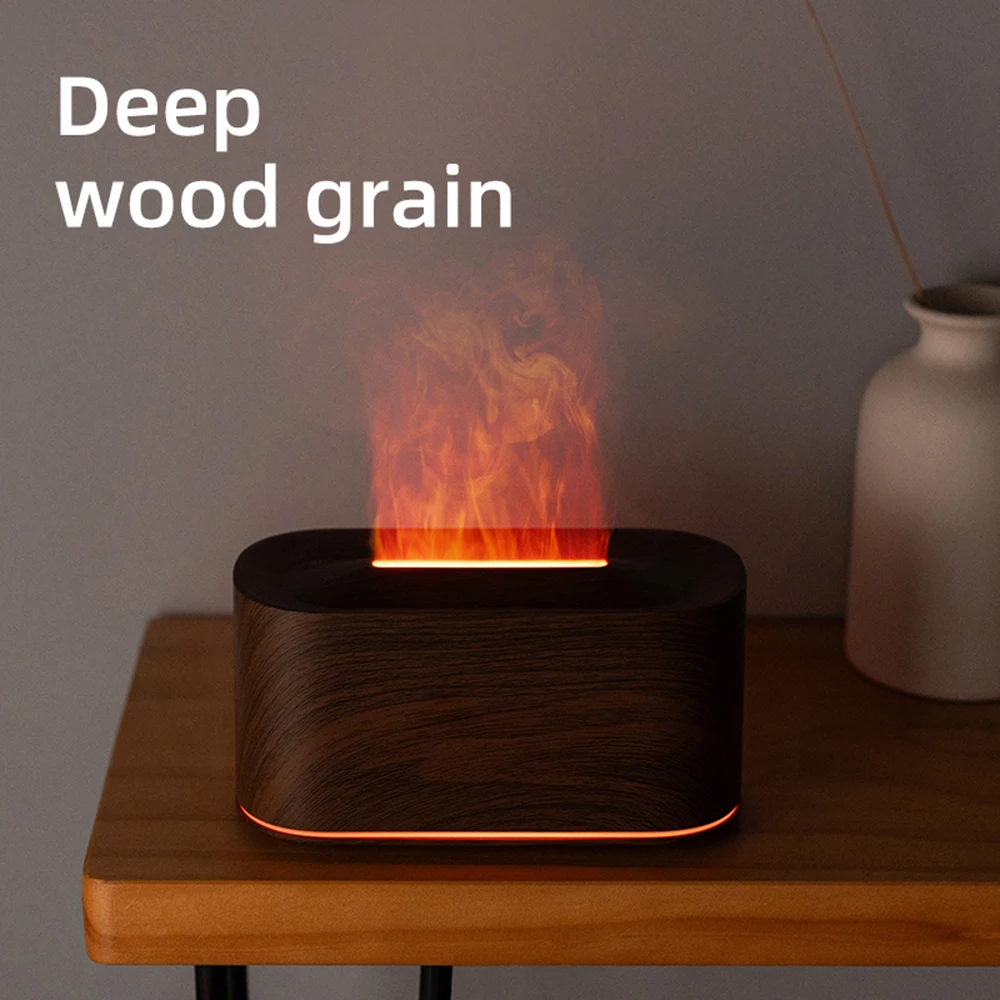 Dark wood grain