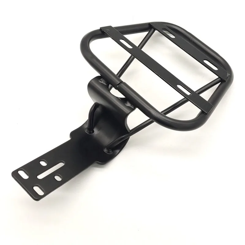 Rear Cargo Rack with Backrest for E-Bike Trunk Luggage Carrier Extension for Electric Scooter 2 Pieces