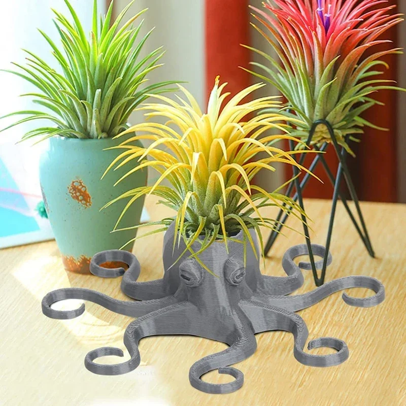 Decorative Octopus Succulent Planters Small Plant Holder Air Plant Holder Plant Pots Flower Pots for Indoor Plants