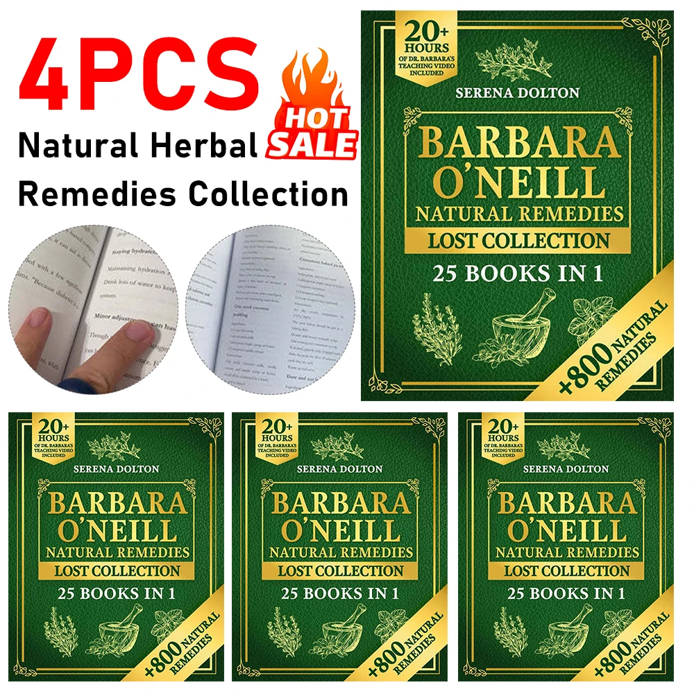 Herbal Remedies Books Natural Herbal Remedies Lost Collection Skincare Health Encyclopedia For Well-Being Toxic-Free Lifestyle