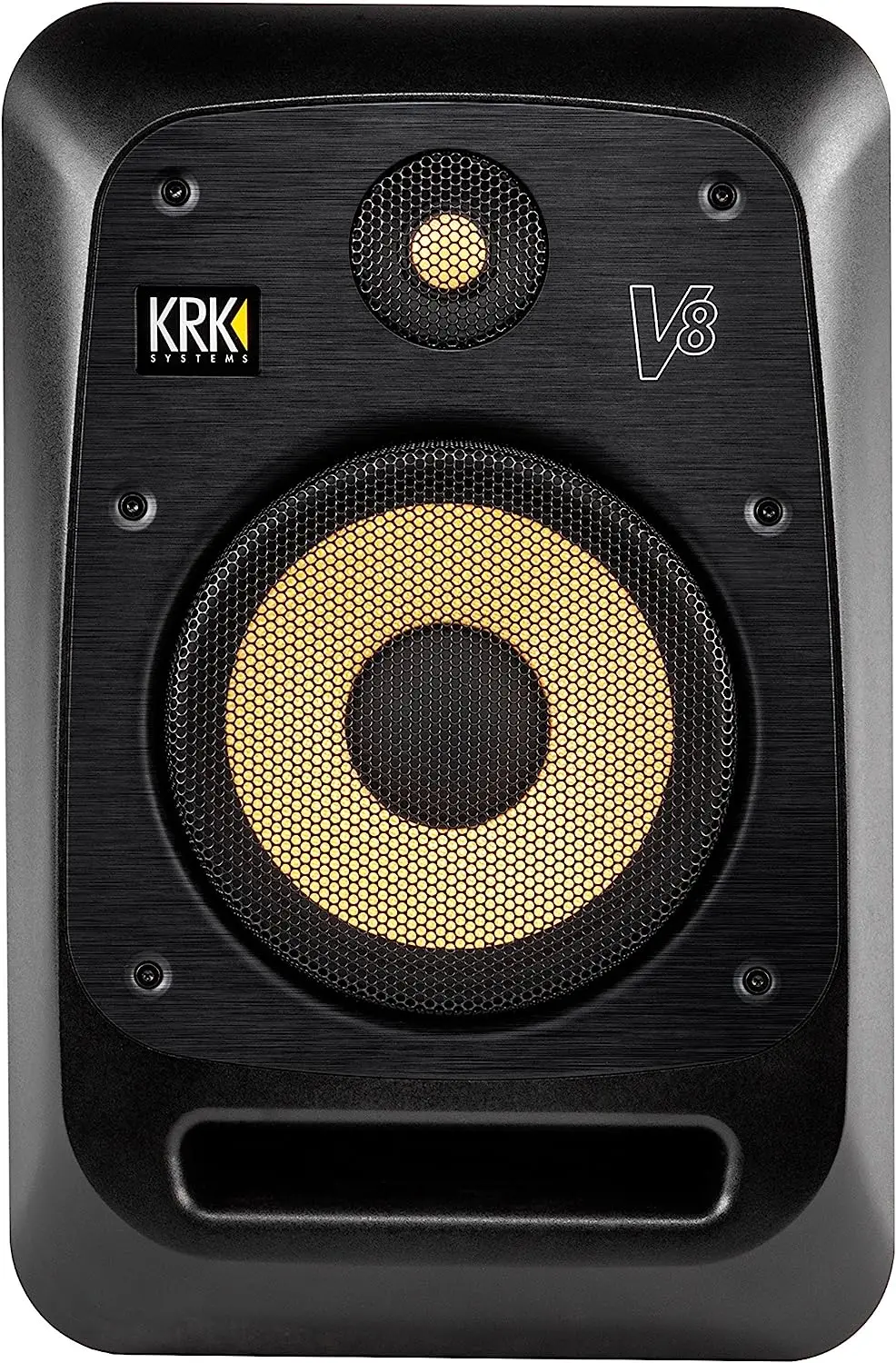 KRK V8 Series 4 Black 2-Way Powered Studio Reference  Speaker