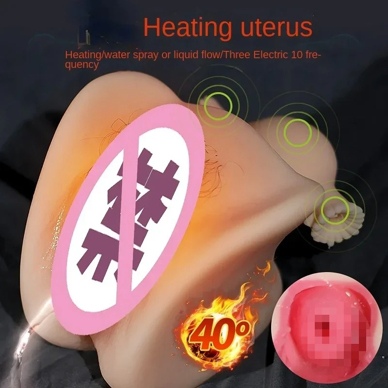 Symulator Masturbatora Męskiego Podgrzewany Wagina Analne Zabawki Seksualne Produkty Erotyczne dla Kobiet Pussy Uterus Moczowy Pęcherz Płaszczek Zabawka do Pocket Pussy