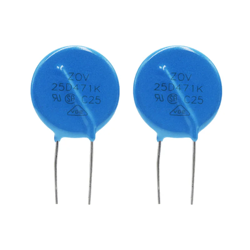 5pcs 25D471K ZOV Varistor Diameter 25mm Voltage 470V 471K25D Protection Resistor