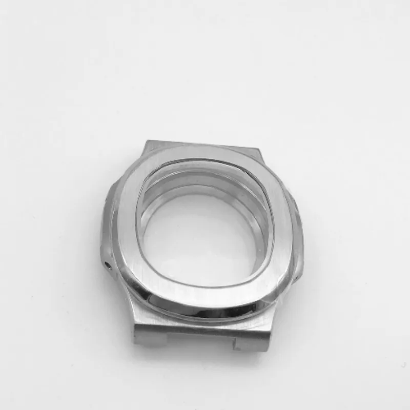 

Accessories Sapphire Mirror Watch Pictet Nautilus Case Mechanical Watch for NH35 Movement PP Case Kit