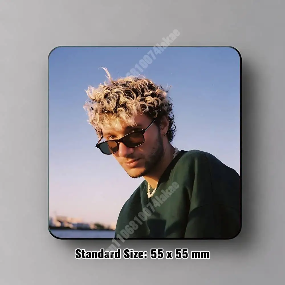 J-Jeremy Crusher Z-Zucker Garden State Magnetic Sticker Removable Fridge Decal for Metal Surfaces Magnet Label