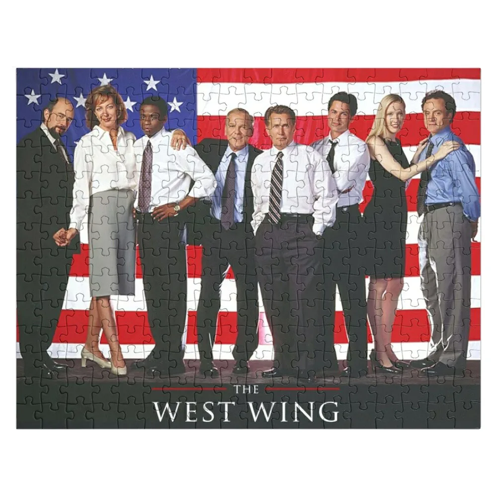 

The West Wing Cast Jigsaw Puzzle Custom Wooden Puzzle Name Personalized Photo Gift Puzzle Custom