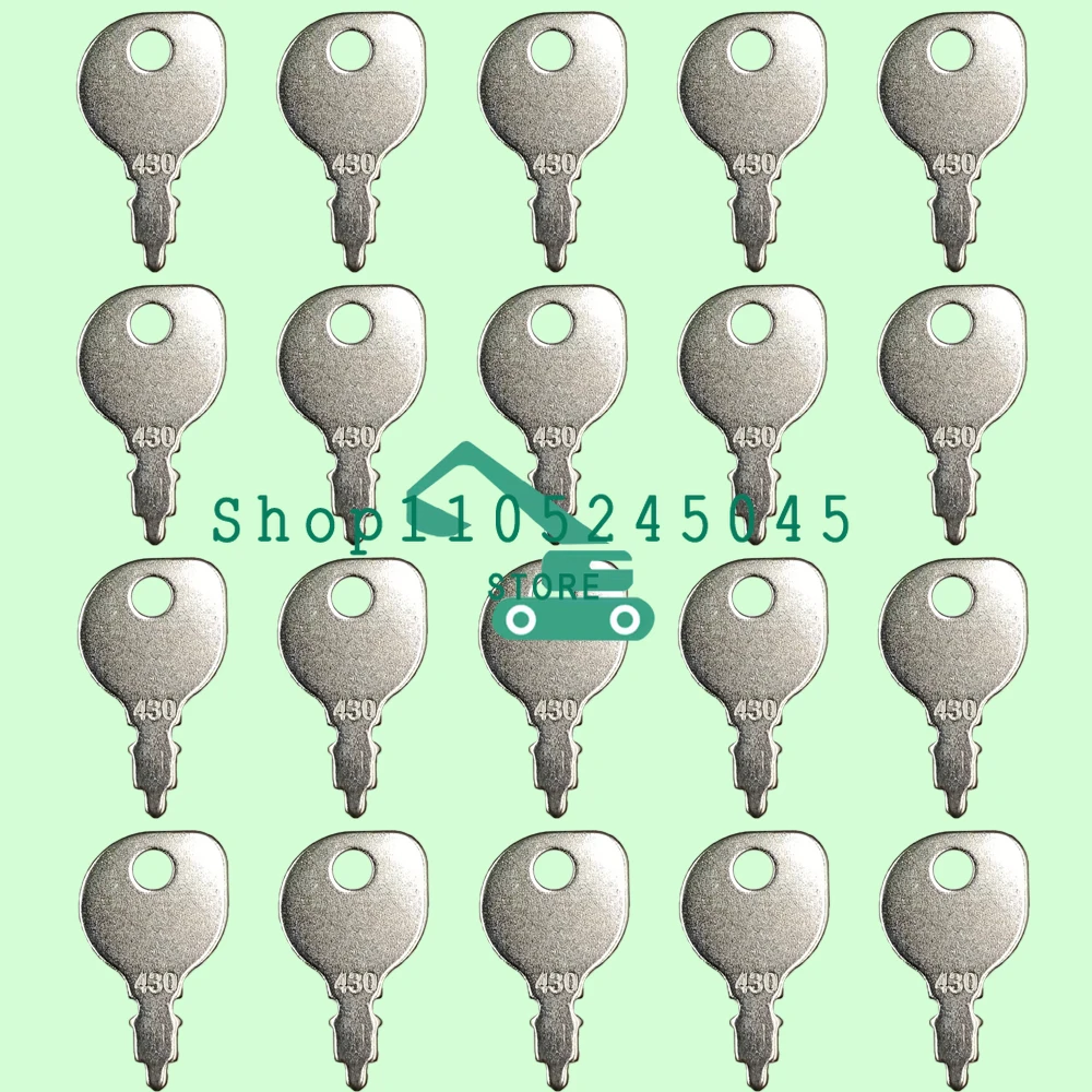 20PCS High Quality 430 Ignition Key for Kubota Murray MTD Polaris Scag Sears