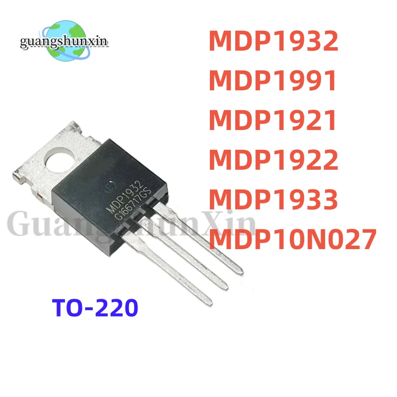 10PCS MDP1991 MDP1933 MDP1932 MDP1922 MDP1921 MDP10N027 TO-220 nuevo original MOS FET n-channe