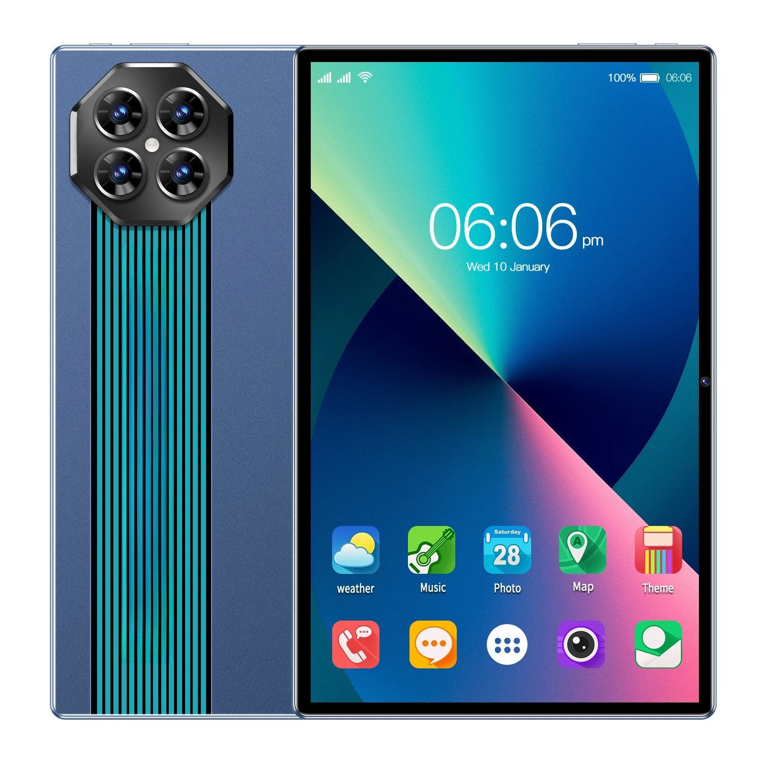 Nueva tableta popular Max80 512G tableta de llamada bluetooth inteligente