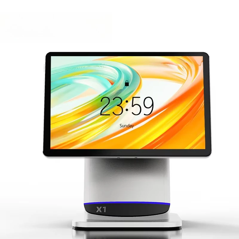 Factory price 11/15 inch Android 14 Pos end point cash register all-in-one machine touch Pos system cooling manufacturer