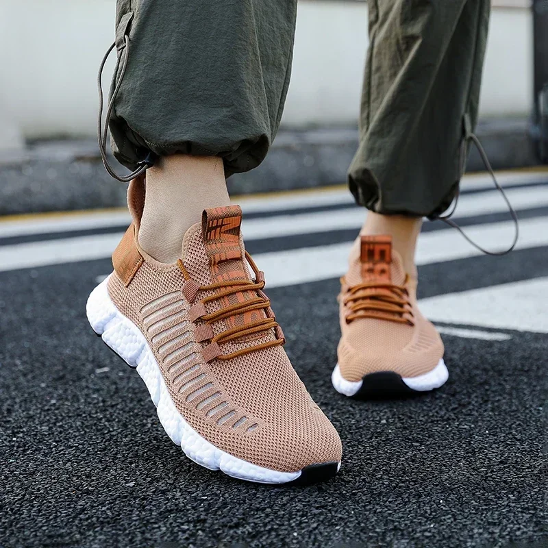 Sommer Herren Sneakers Leichte Atmungsaktive Mesh Outdoor Freizeitschuhe Modische Tennis Trainingsschuhe für Männer Kostenloser Versand – Detail 7