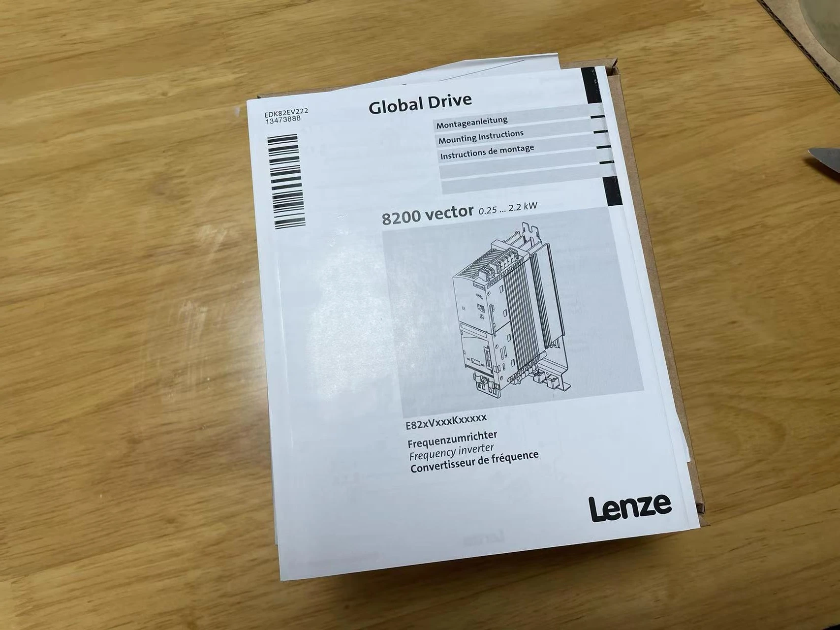 Lenze 9300 Servo Inverter As Modules EVS9322-ES