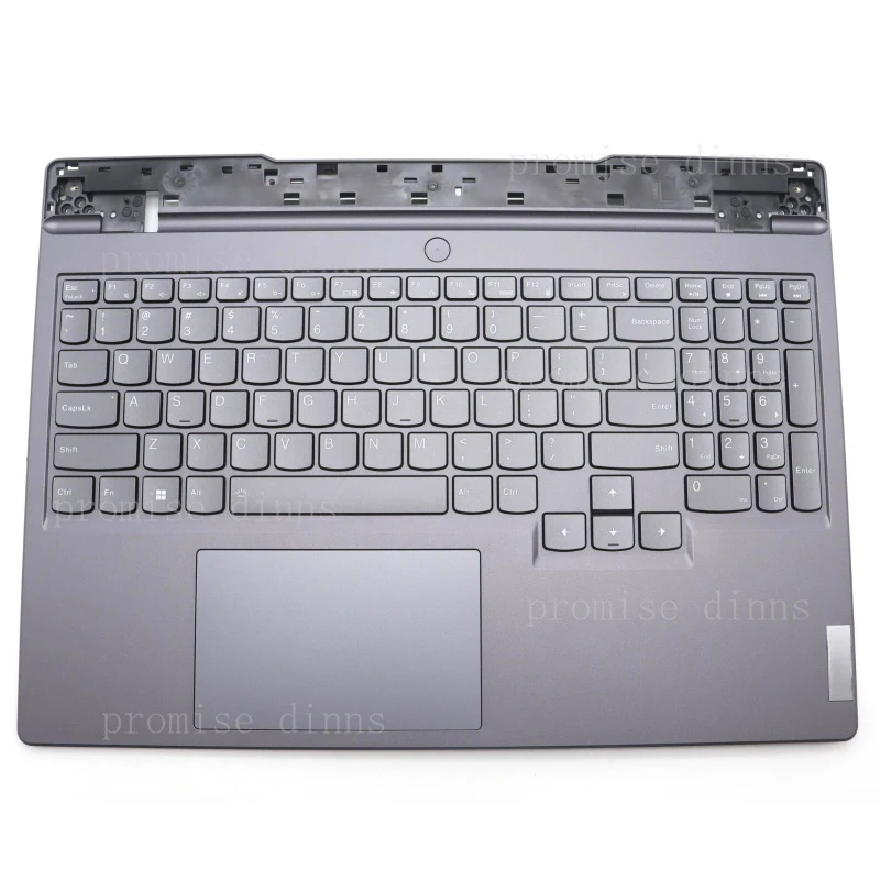 

M New For Palmrest Upper Case C Cover US Backlit Keyboard TP For Legion 5 15ARP8 83EF