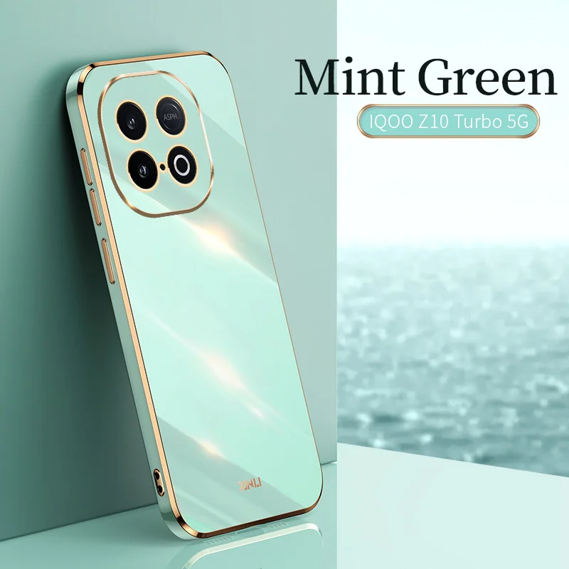 حافظة جل مطلية من مادة TPU، حافظة ناعمة من مادة TPU مضادة للصدمات ومضادة للصدمات لهاتف IQOO Z10 Turbo Pro #5