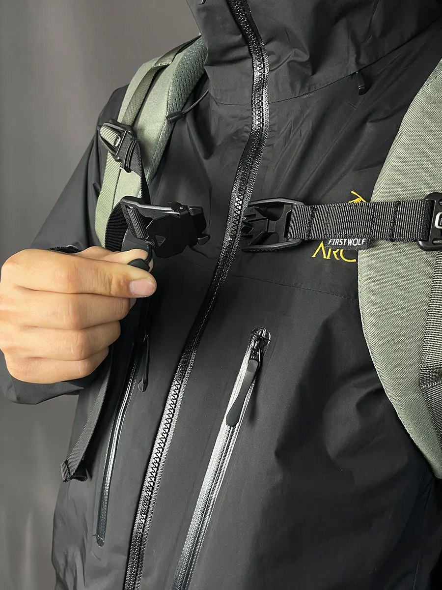 Tactical Backpack Chest Fixed Strap Chest Strap Magnetic Quick Release Button Utx Chest Buckle