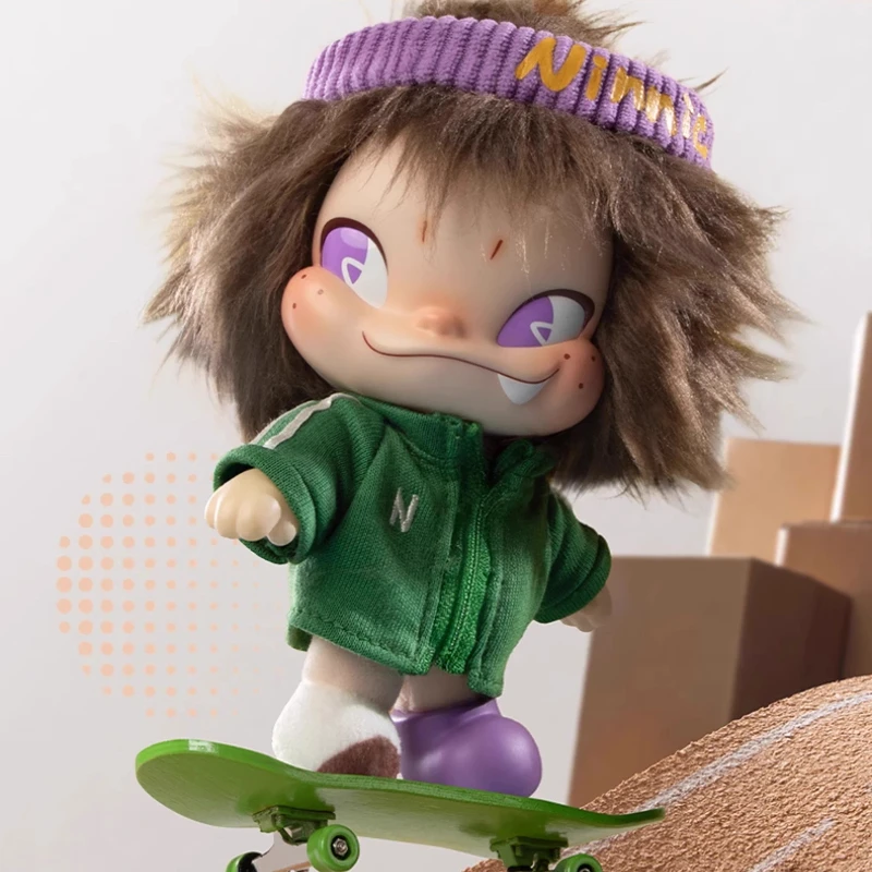 52 لعبة NINNIC الحرية ليس لها نمط ثابت صندوق أعمى شائك الشعر طفل أفخم المفاتيح هدية الكريسماس أنيمي اللعب دمية الطرفية