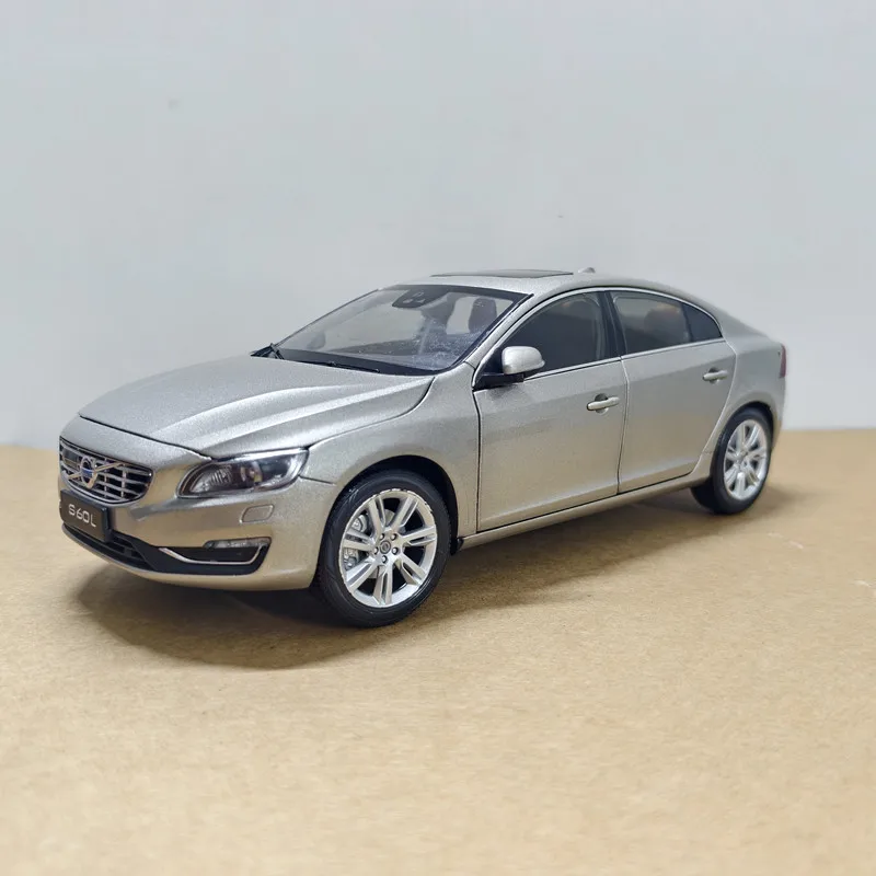 

Alloy Car Model 1:18 Scale Original Factory Volvo S60L Collectible Replica For Car Enthusiasts Collection Gift For Collectors