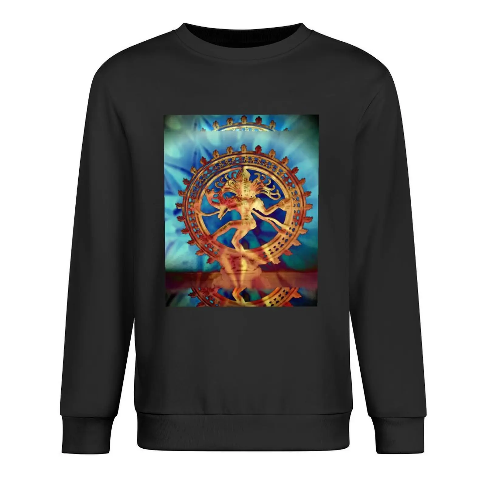

5174 Shiva Dancing Pullover autumn men wear men's autumn clothes male clothes sweatshirt men
