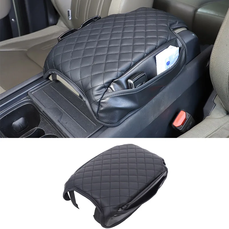 

For Land Rover Defender 90 110 2020-2025 Leather Car Seat Armrest Center Console Box Cover Car Accessories