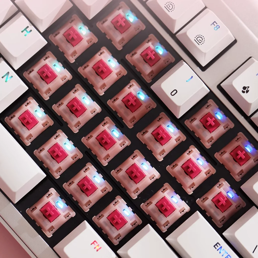 

CHERRY MX Пепестковый переключатель 30 г Тактильные 5-контактные переключатели под давлением для механической клавиатуры Тонкая смазка Золотой контакт 4,0 мм