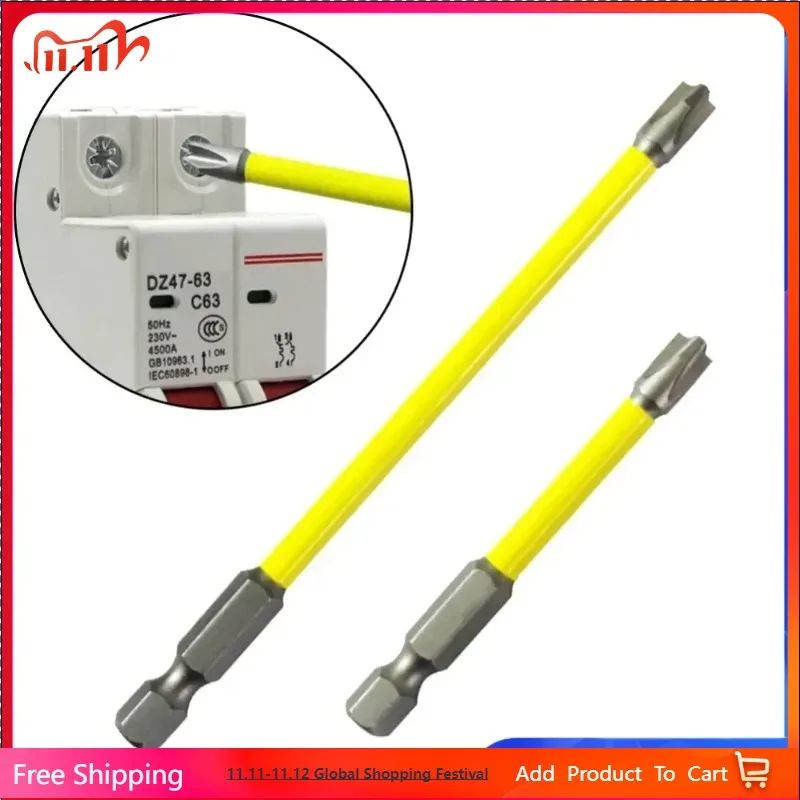 65 мм 110 мм магнитная специальная шлицевая крестовая отвертка, переключатель электрика FPH2 для розетки, ручные инструменты