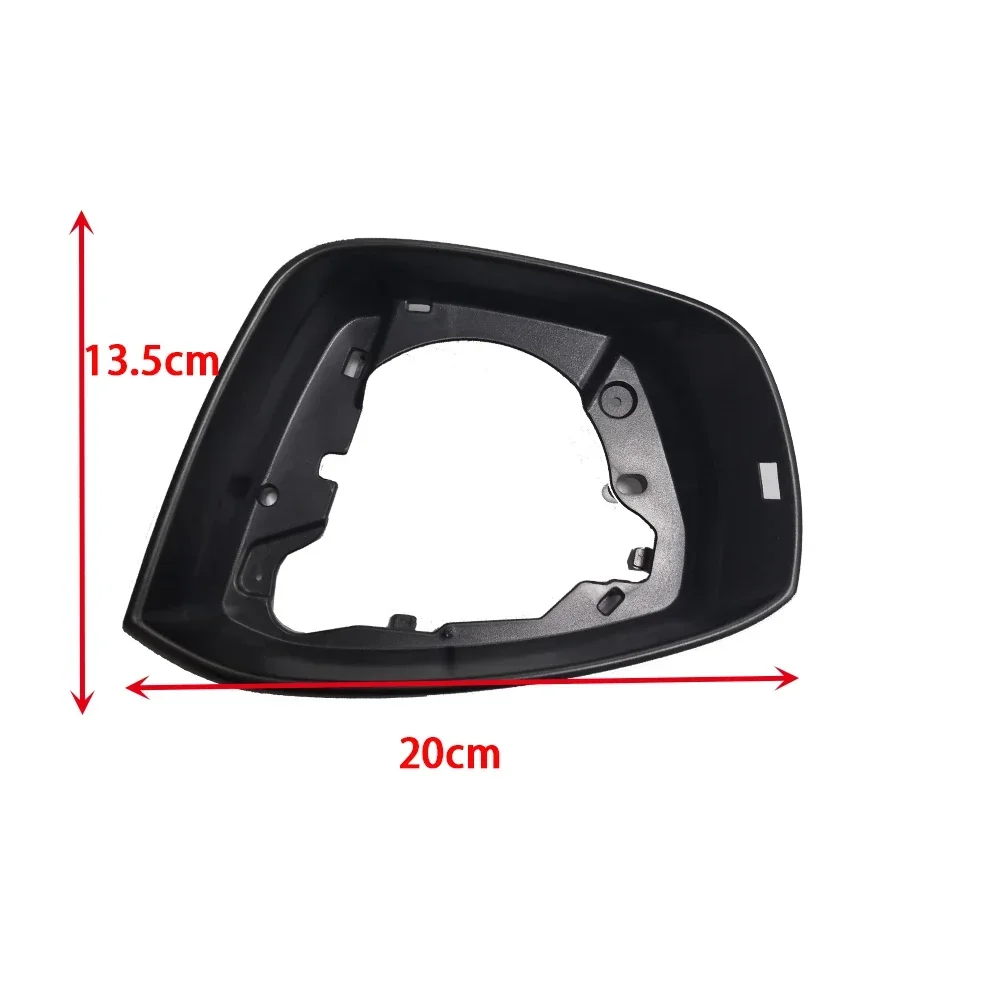 Side Mirror Housing Frame Rear View Mirror Holder Trim For Skoda Octavia 2014-2017 For VW T-ROC 2018-2021 5E0857531 5E0857532