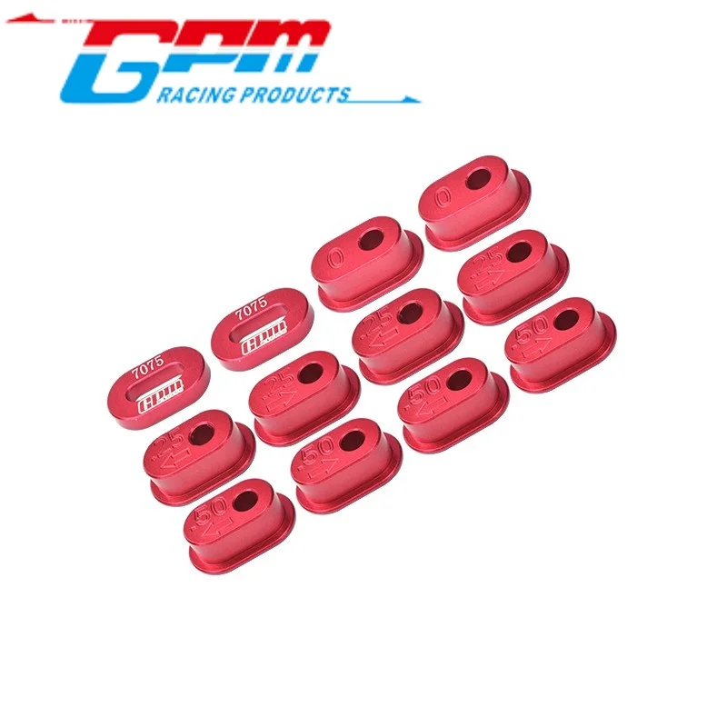 GPM MX010 알루미늄 7075-T6 체인 텐션 조절기 세트 LOSI 1/4 PROMOTO MX SM 오토바이 RC 업그레이드용