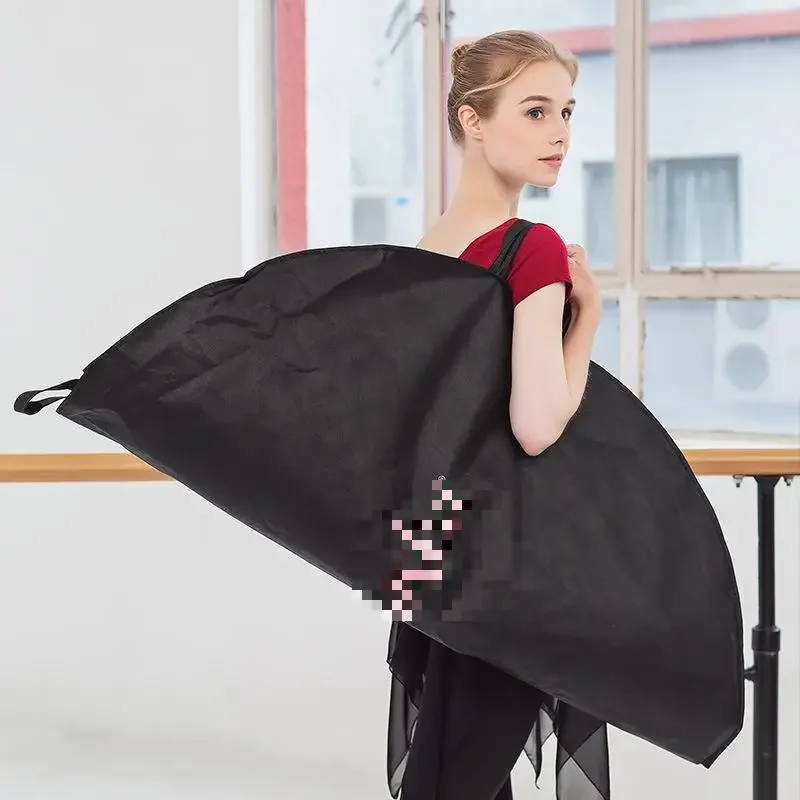 Ballet Tutu Skirt Bag Non Woven Flexible Ballet Performance Dress Storage Bag Handbag Backpack Ballet Bag For  Tutus