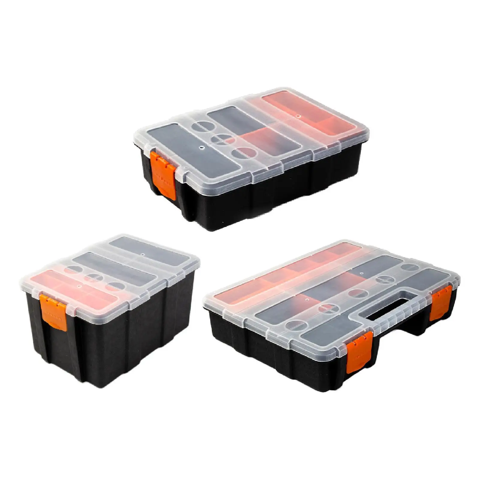 

Коробка для электронных компонентов, портативный съемный разделитель с несколькими сетками, инструмент