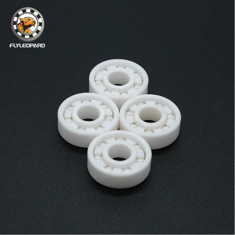 608 CE Full Ceramic Bearing ZrO2 1PC 8*22*7 mm ABEC-9 608 WaterProof 608 Ceramic Ball Bearings Skate 608CE