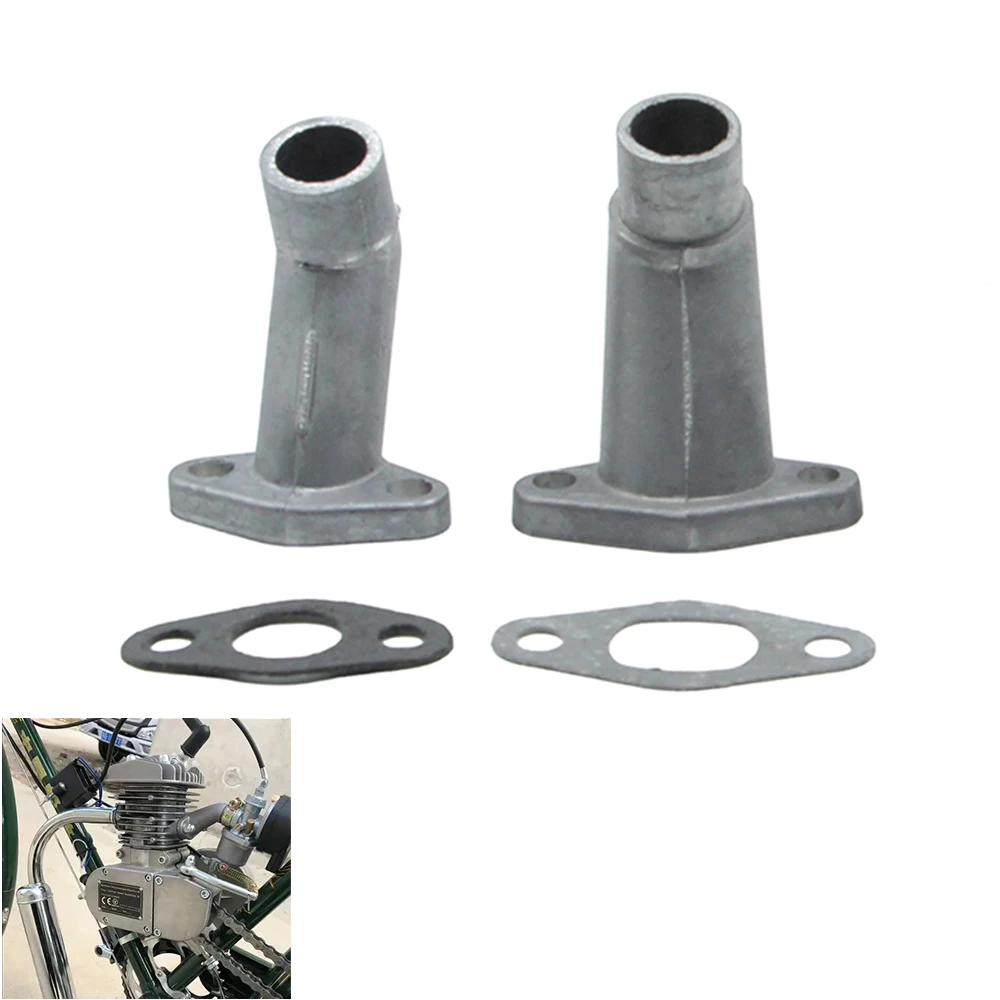 32mm/40mm Carburetor Intake Manifold Suitable for Motorcycle 49cc60cc66cc80cc 2-Stroke Engine Motor Electric Bicycle Accessories