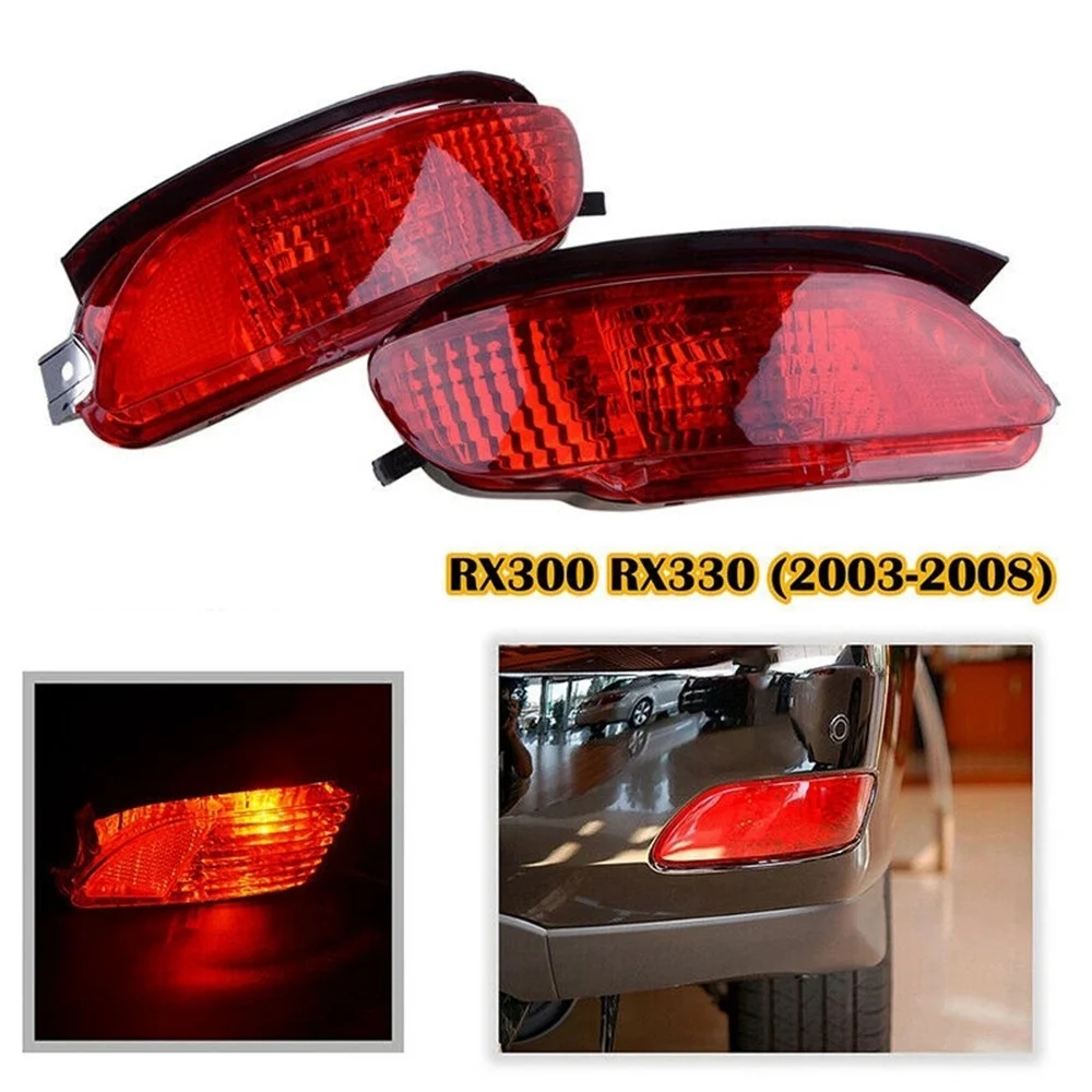 

Задний бампер автомобиля, противотуманные фары, сигнальная лампа для парковки, отражатель, задние фонари для Lexus RX300 RX330 RX350 2003-2008