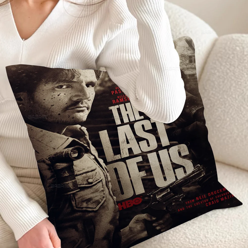 Funda de almohada The Last Of Us, funda de cojín de regalo Toon para dormitorio, hogar, sofá, silla, decoración de asiento, funda de almohada