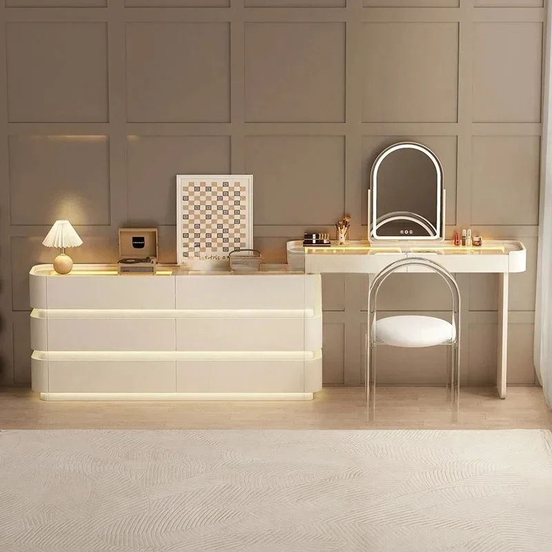 

Встроенная прикроватная тумбочка, угловой столик для макияжа в спальне, ультратонкий сундук, шкаф для хранения в маленькой квартире