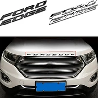3D ABS capó delantero de coche emblema insignia capó Logo cubre letras pegatina para Ford EDGE 2015-2024 accesorios de estilo de coche