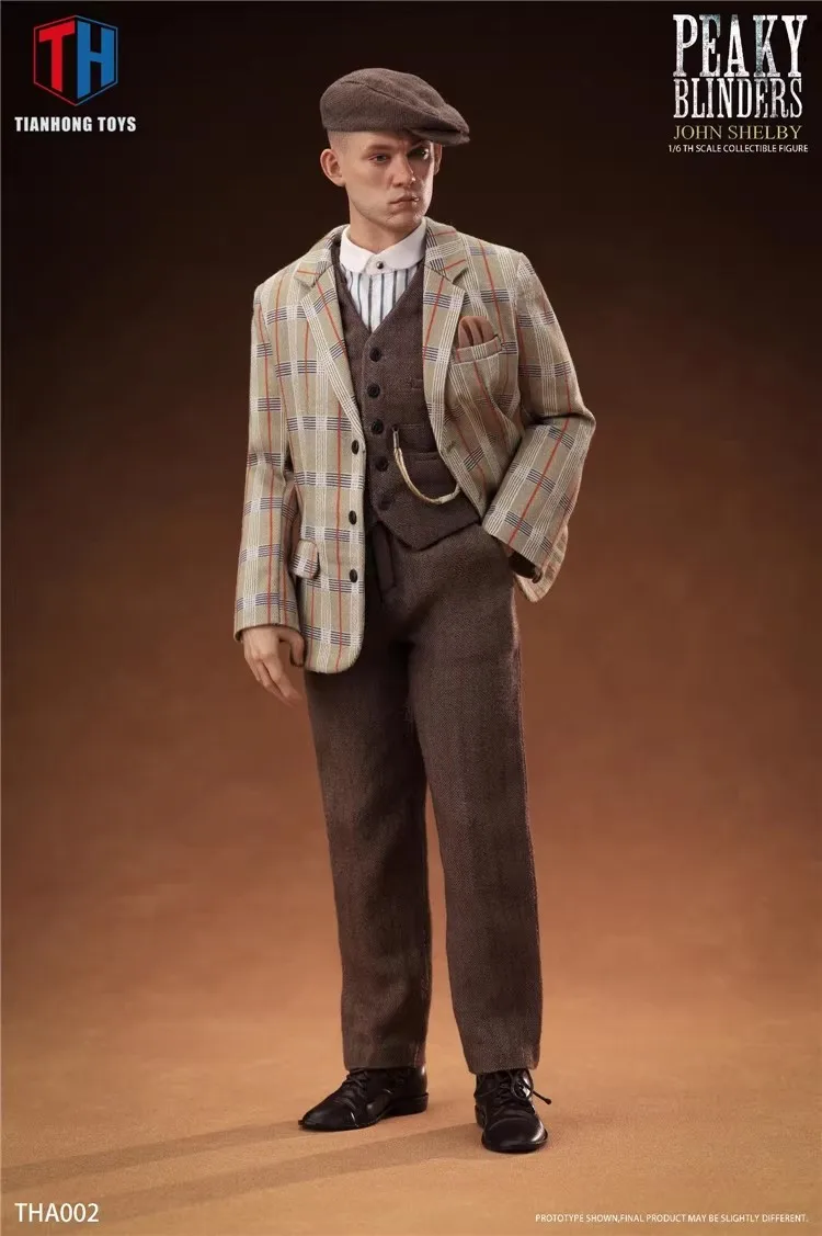 THTOYS TH:A002 1/6 soldado PEAKY BLINDERS JOHN SHELBY conjunto completo 12 ''figura de acción modelo de juguete en Stock