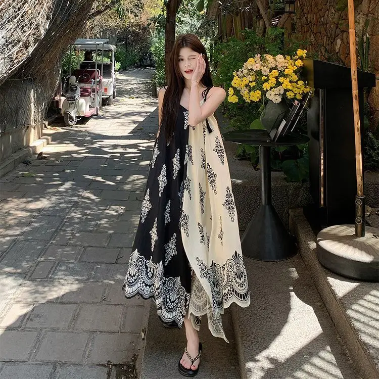 loose long summer dresses Perfect Sleeve Loose Plain, Breezy, Long Maxi Dress for Summer