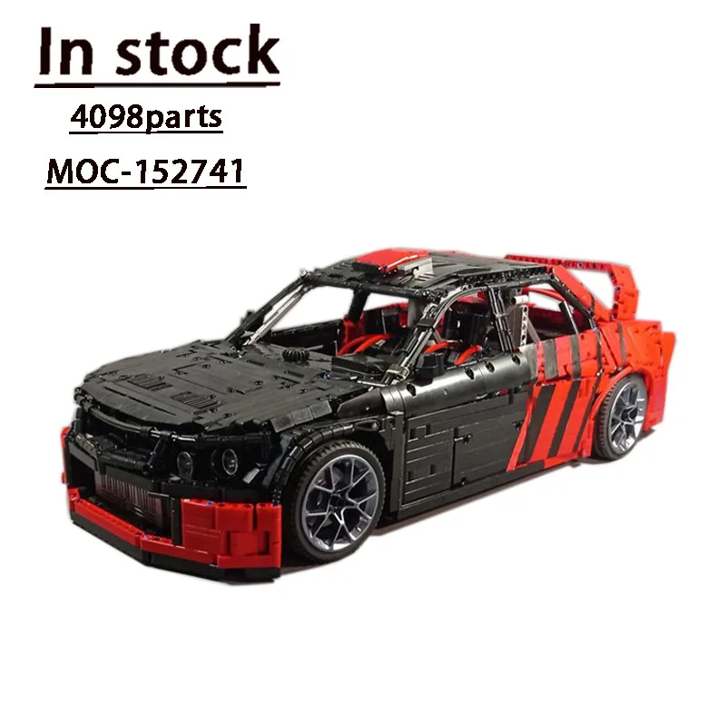 New MOC-152741Evo 8 WRC05 Supercar Splicing Assembly Building Block Model 4098 Parts Building Blocks Children's Toy Gifts