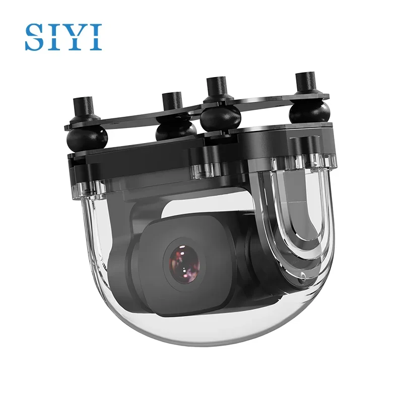 SIYI A2 mini Ultra Wide Angle FPV Gimbal Single Axis Tilt with160 degree FOV 1080p Starlight Camera Sensor IP67