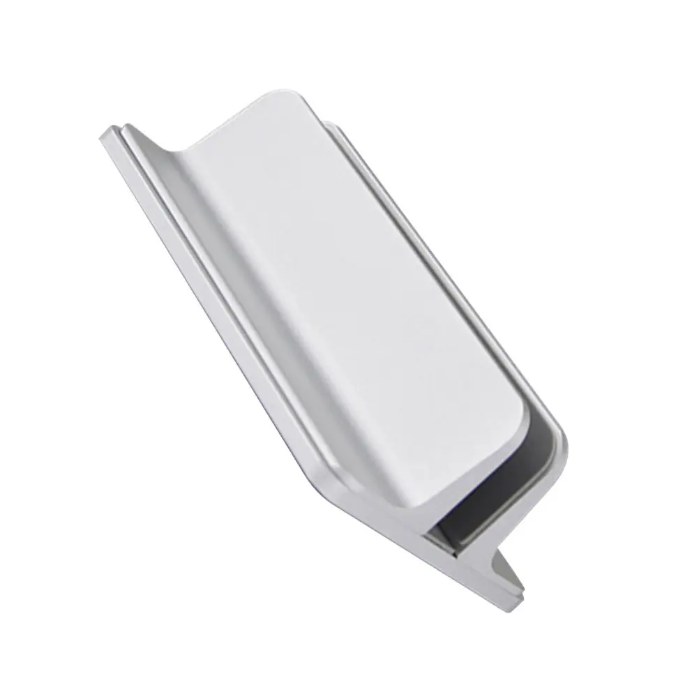 1Pcs Adjustable Aluminum Alloy Laptop Stand Vertical Notebook Computer Holder Computer Rack Book Storage Support Scratch-Proof