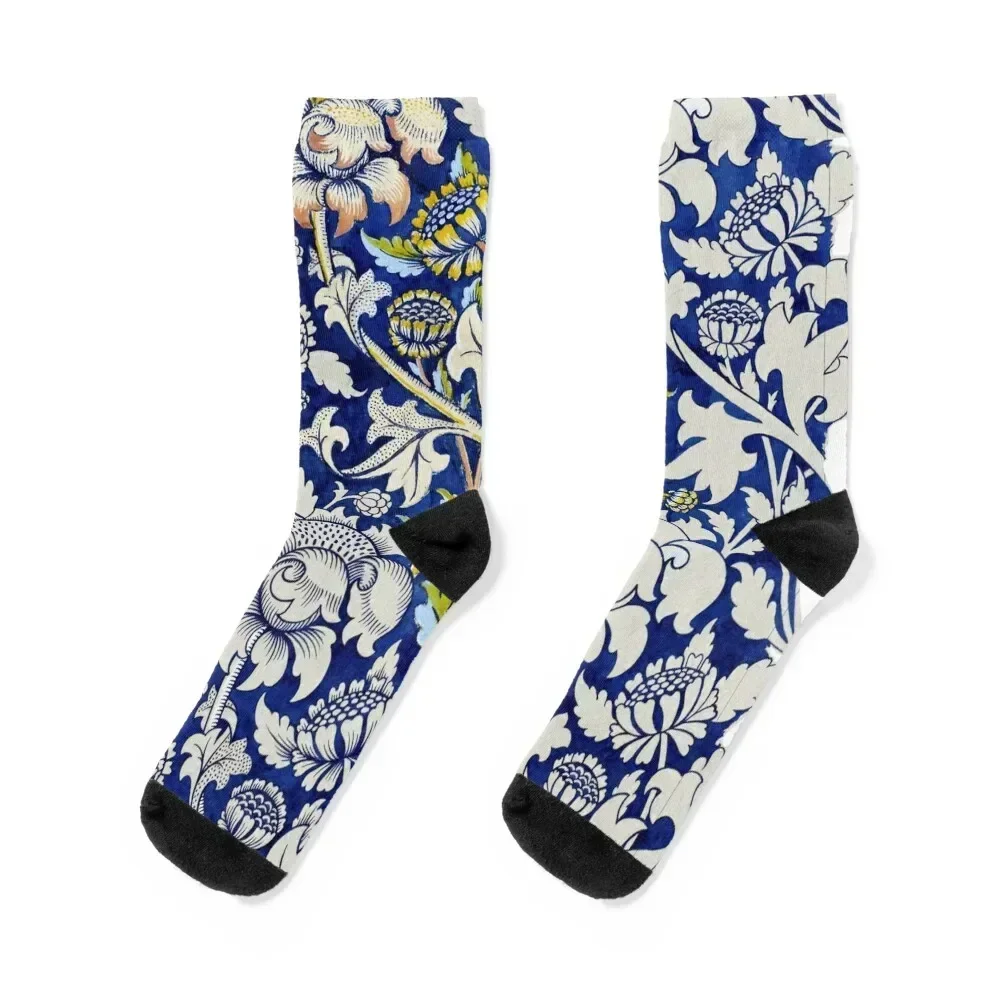 

Vintage Floral Watercolor (1882-1883) Socks sports stockings hiking Sports Thermal man winter Men Socks Luxury Brand Women's