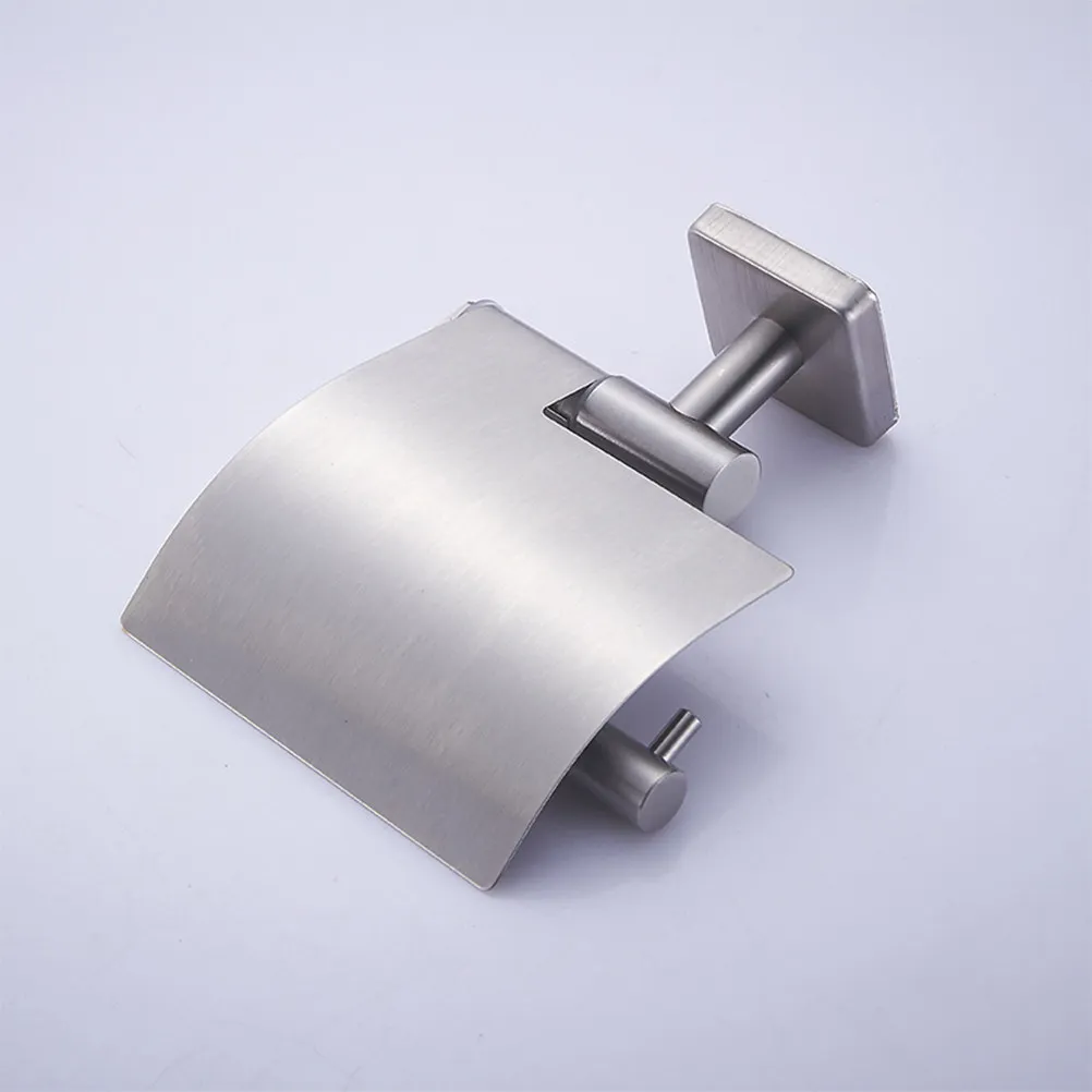 

Premium Stainless Steel Roll Paper Rack Holder with Curved Design to Prevent Towel Slippage Ideal for Bathroom Toilet Kitchen