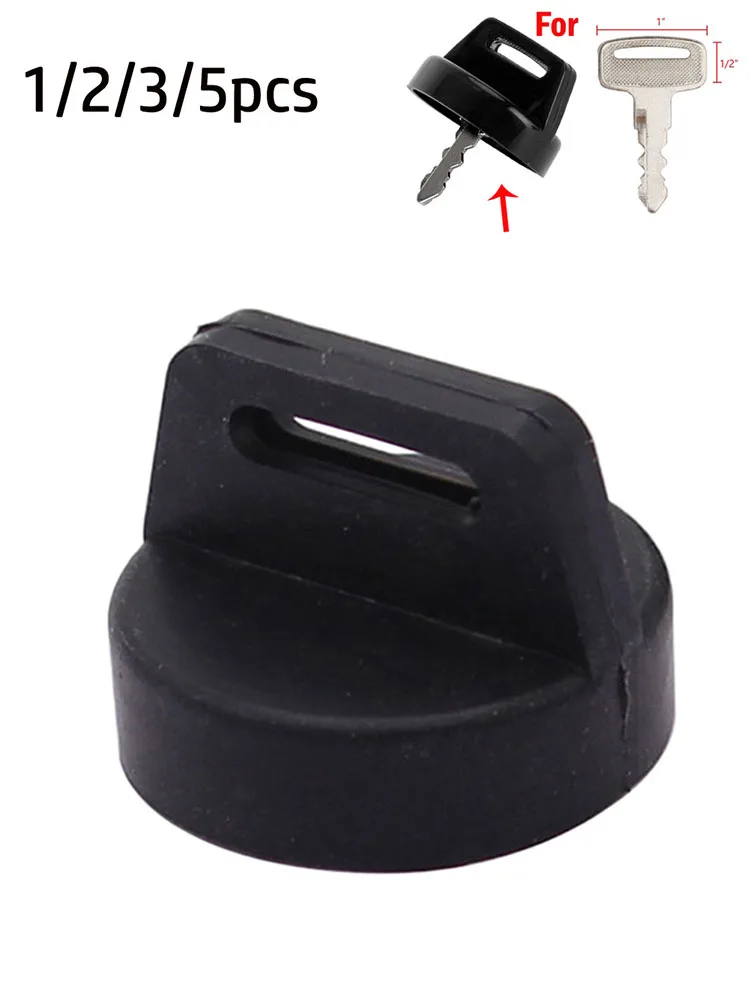 1/2/3/5Pcs Key Switch Cover For Polaris 800 900 5433534 Silicone Rubber Black UV Resistant Ignition Key Cap 1