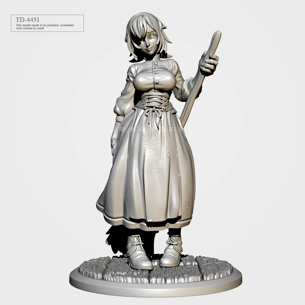 38mm 50mm 75mm Resin model kits figure beauty colorless and self-assembled （3D Printing ） TD-4451/3D