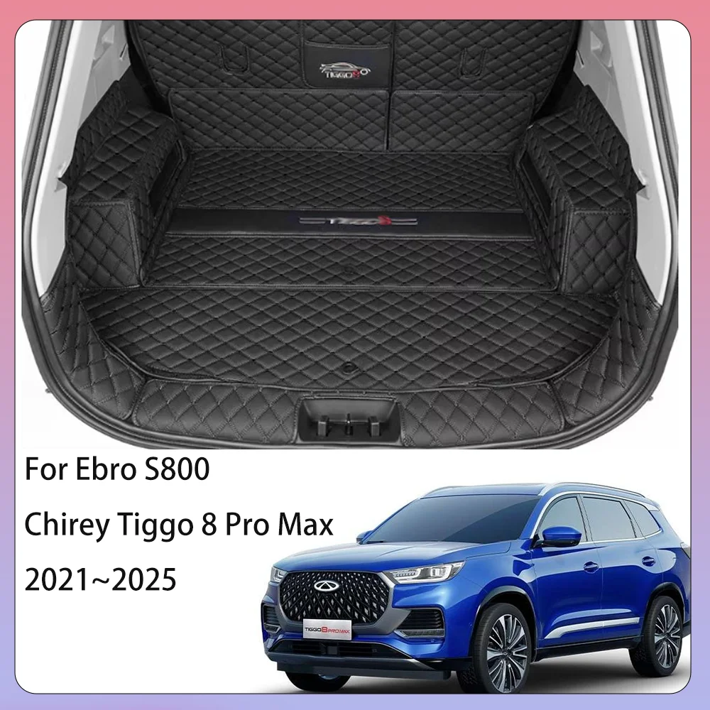 

For Ebro S800 Chery Tiggo 8 Pro Max 2021~2025 2022 2023 2024 Boot Covers Scratch Prevention Trunk Mat Tray Protector Accessories