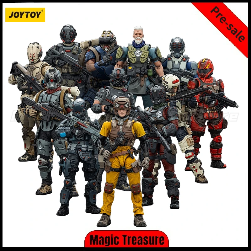 

【Pre-Sale】JOYTOY Dark Source Steel Ride Corps Designated UNSC Assaulter 12pcs 1/25 Action Figure Ornaments Animation Toys
