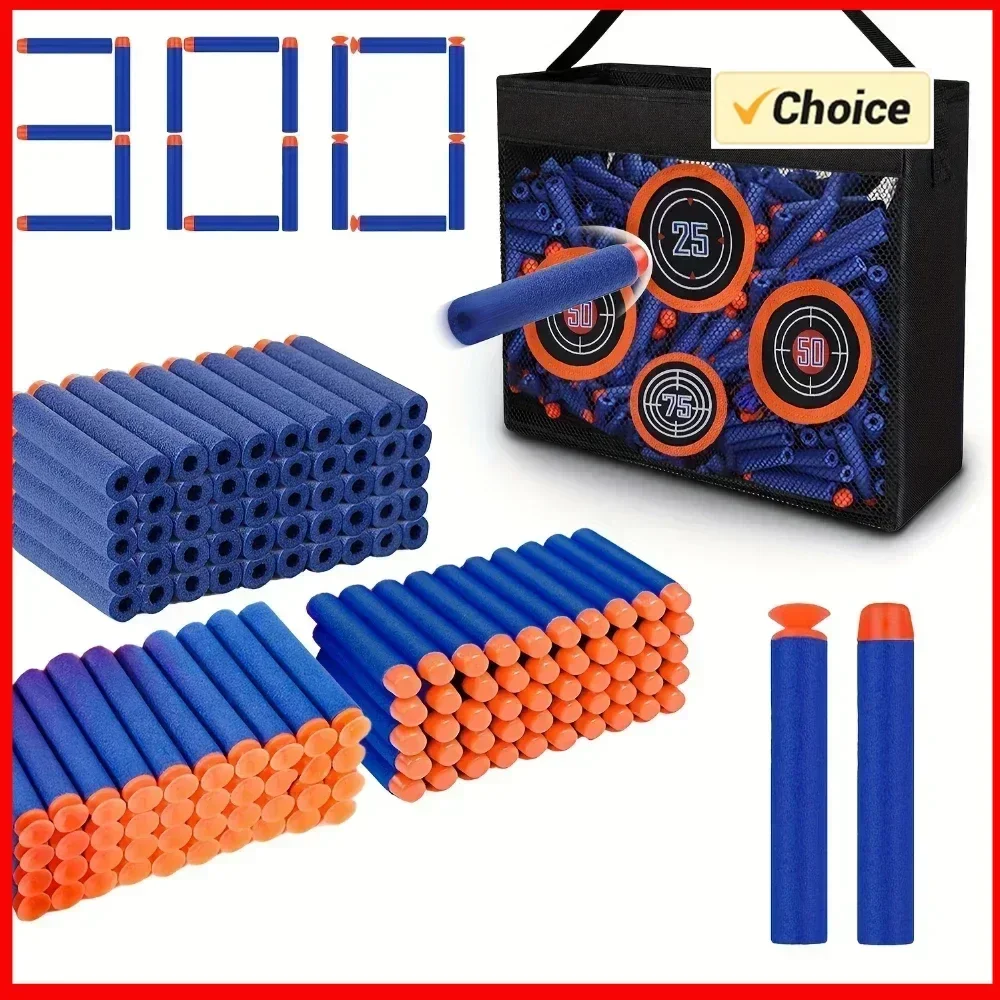 

kaevixdio Kids 6+ Portable Shooting Practice Target Toy Storage Mesh Bag Compatible with Darts N-Strike Elite Series Blaster