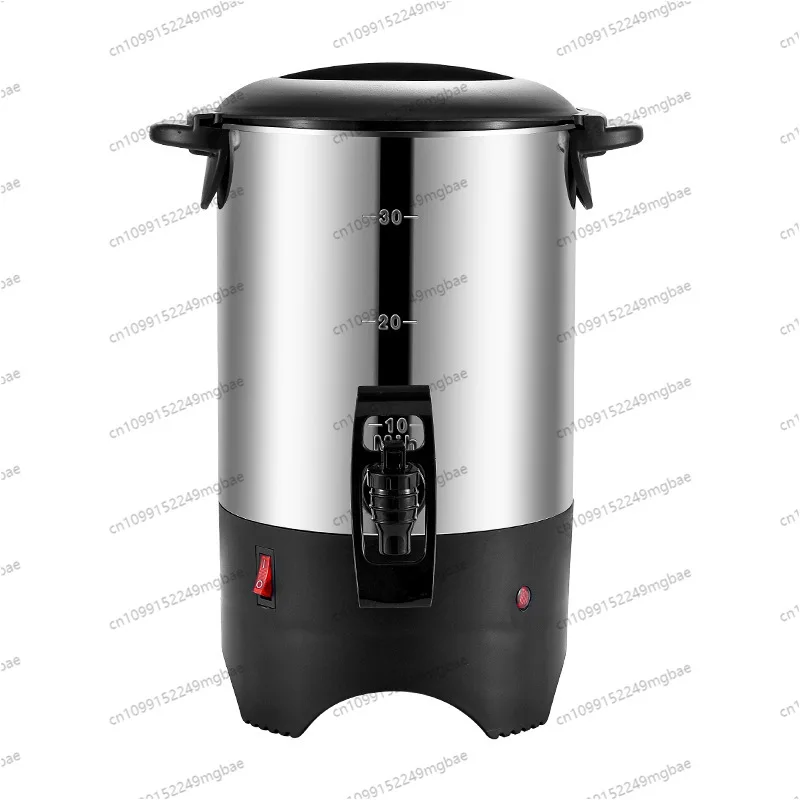 

Single-layer stainless steel spray kettle coffee boiling water insulation bucket