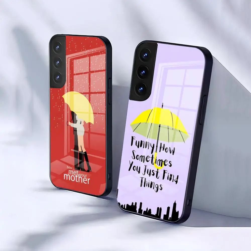 How I Met Your Mother Tv Phone Case For Samsung S26 S25 S24 FE S23 S22 S21 Plus S20 Ultra Note20Ultra Black Glass Cover